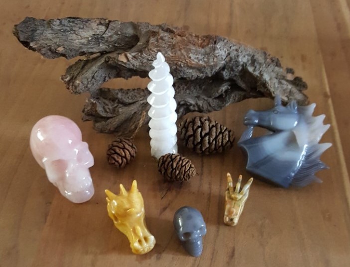 mediteren met schedels etc